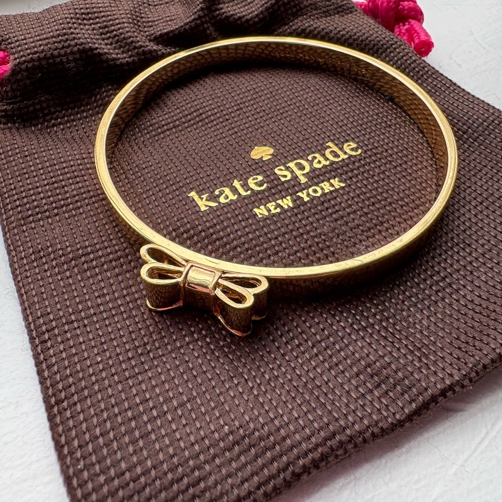 Kate Spade Gold Bow Bangle